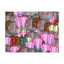 Paper Lantern Post Card postcards