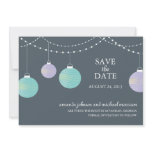 Paper Lantern Wedding Save the Date Custom Invitation