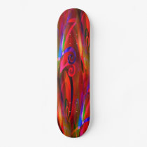 Paper Mache Man skateboards