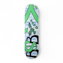 Paper Machine/Green/Light-Blue Skateboards