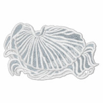 Paper Nautilus embroidered shirts