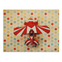 paper plane postcard postcards