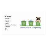 Paper Plastic Pug business cards