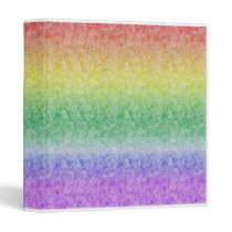 Paper Rainbow 1" Binder