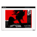 Paper red Flight Skins For Laptops