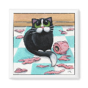 Paper Shredder - Cat Magnet magnet