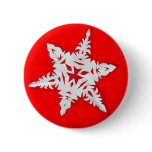 Paper Snowflake Button