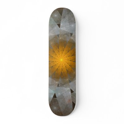 'Paper Sun' skateboard deck by SBricker