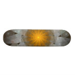 'Paper Sun' skateboard deck