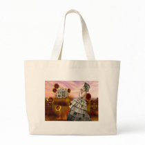 PAPERDOLL WORLD CANVAS BAG