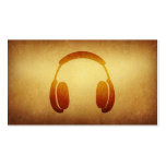 Papered Archive Deejay Headphone Business Card