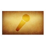 Papered Archive Deejay Singer Business Card