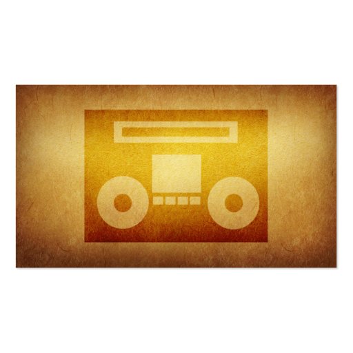 Papered Archive Deejay Tape Business Card