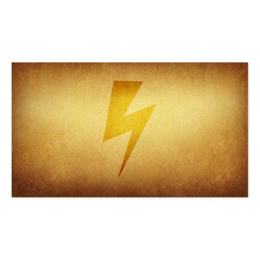 Papered Archive Lightning Fast Business Card (front side)