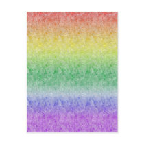 Papery Rainbow Postcards