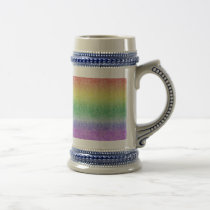 Papery Rainbow Steins Coffee Mug