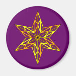 Papier Stern paper star Fridge Magnet