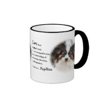 Papillon Art Gifts Coffee Mugs