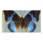 Papillon bleu business card template