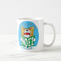 Papillon Christmas Caroler RW mugs