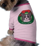Papillon Christmas Dog T Shirt