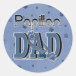 Papillon DAD Stickers