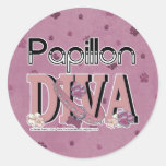 Papillon DIVA Sticker