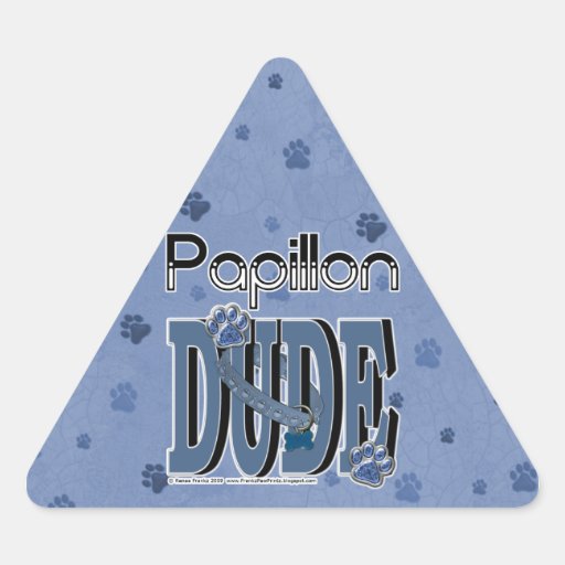 Papillon DUDE Sticker