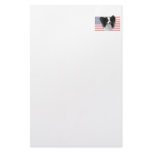 Papillon Flag Stationery Design