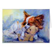 Papillon Greeting Cards