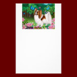 Papillon in Garden Stationery stationery