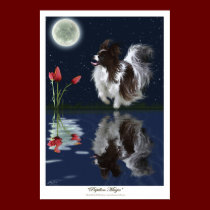 "PAPILLON MAGIC" Art Print or Poster by RavenSpiritPrints "PAPILLON MAGIC" Art Print or Poster