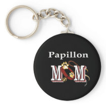 Papillon MOM Gifts Key Chain