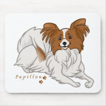 papillon mouse pads