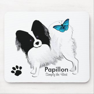Papillon mousepad