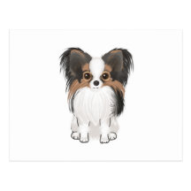 Papillon (picture) postcard