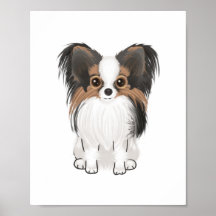 Papillon (picture) print