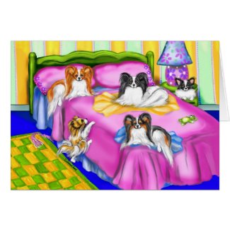 Papillon Pink Comfort card
