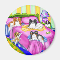 Papillon Pink Comfort magnets