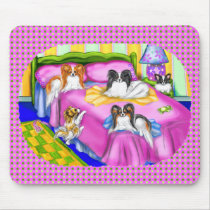 Papillon Pink Comfort mousepads
