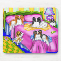 Papillon Pink Comfort mousepads