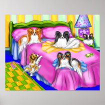 Papillon Pink Comfort posters