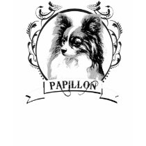 Papillon T-shirt by petshirts Papillon T-shirt