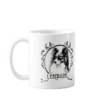 Papillon T-shirt mugs