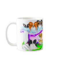 Papillon Tub Full Coffee Mug