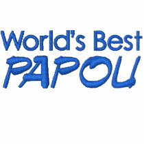 Papou Polo - Great Greek Grandpa Gift! embroidered shirts