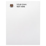 Papua New Guinea Coat of Arms Personalized Letterhead