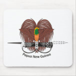Papua New Guinea Coat of Arms Mousepad