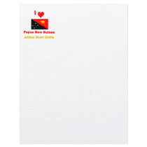 Papua New Guinea Customized Letterhead