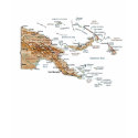 Papua New Guinea Flag and Map T-Shirt by FlagAndMap Papua New Guinea Flag and Map T-Shirt